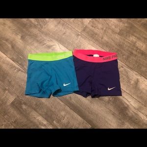 Nike Pro Spandex Shorts